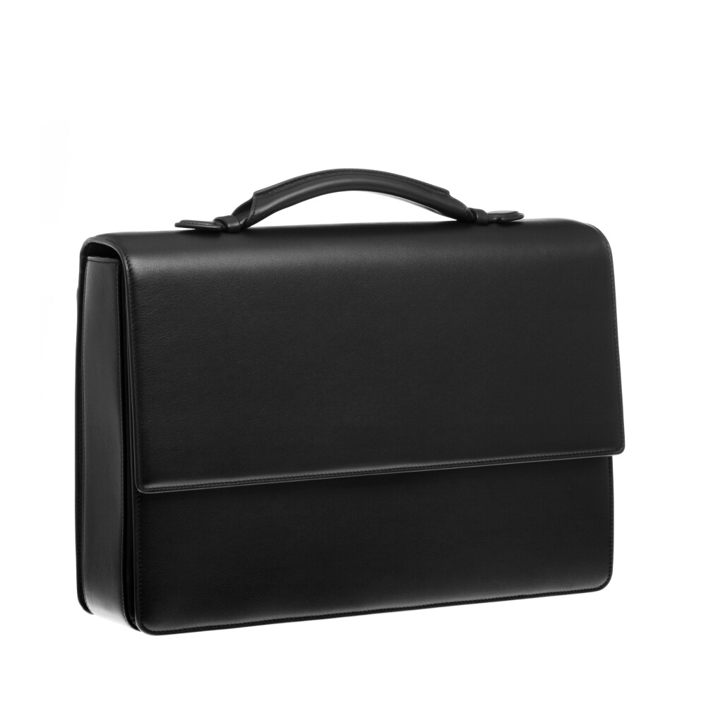 カルティエ マストライン レザー ブリーフケース A4 ロック金具