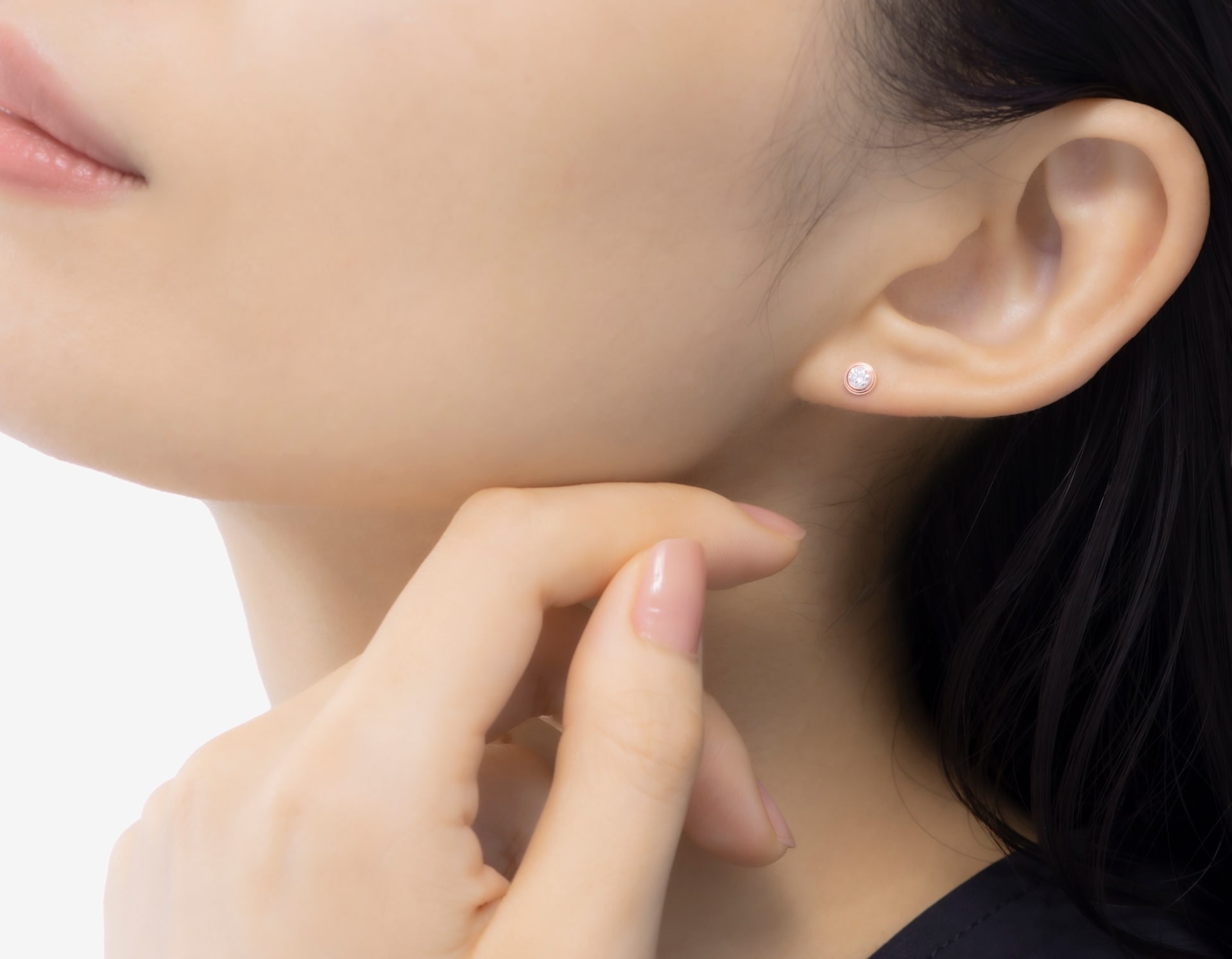 Cartier カルティエ Diamants Lgers ディアマン レジェ ネックレス SM K18PG ピンクゴールド ダイヤモンド 保証書 箱有 Diamants Legers