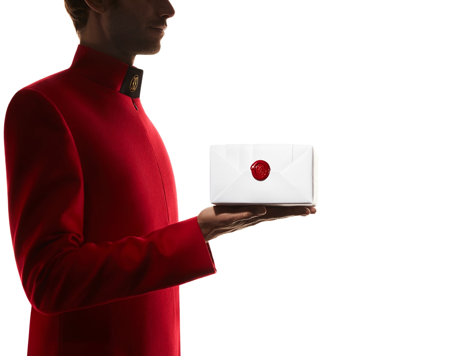 ☆カルティエ【Cartie】シルクコード/cordon　creme or jaune/未使用♪ オメガ・シーマスターのコマ