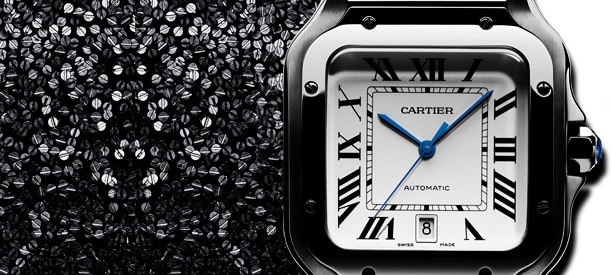 New Santos de Cartier<br>サントス ドゥ カルティエ