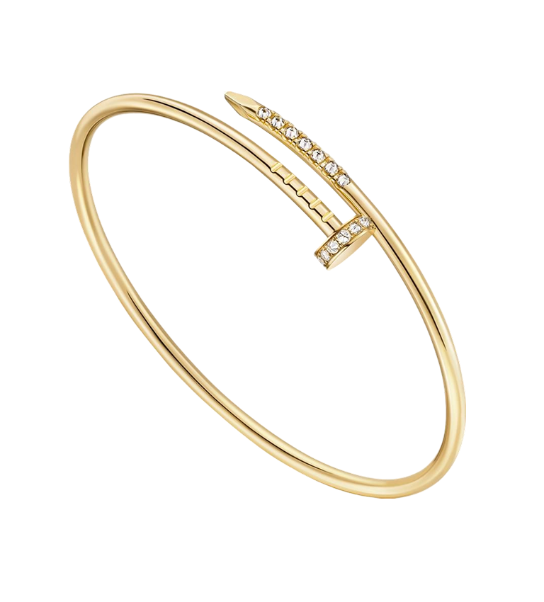 エッジのきいたブレスレット