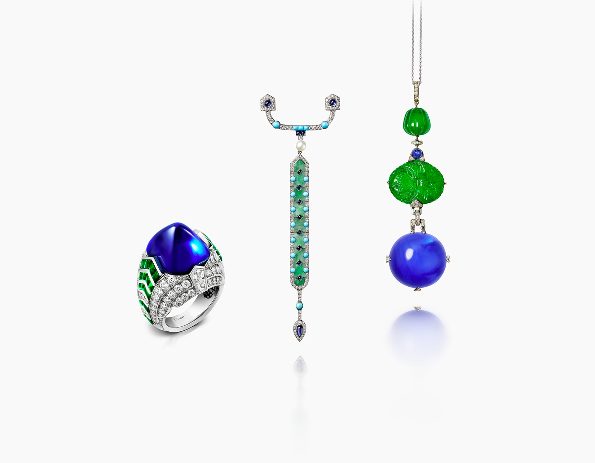 Cartier シルバーリング 幾何学デザイン laplateriashu_33024