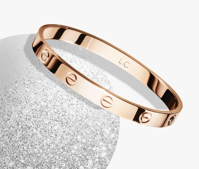 Personalize <br>your Cartier creation<br>想いを込めるカスタマイズ