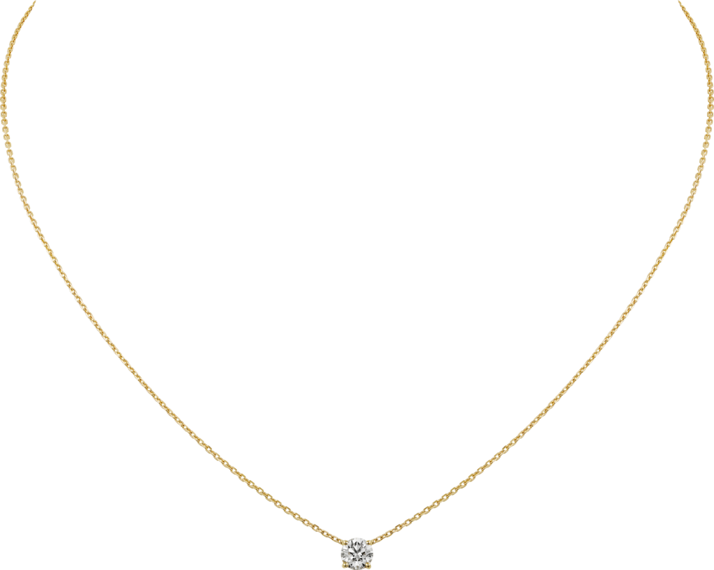 1895 ネックレスイエローゴールド、ダイヤモンド