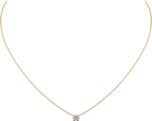 1895 ネックレス イエローゴールド、ダイヤモンド