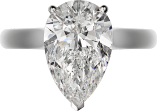 1895 ソリテール リング プラチナ、ダイヤモンド