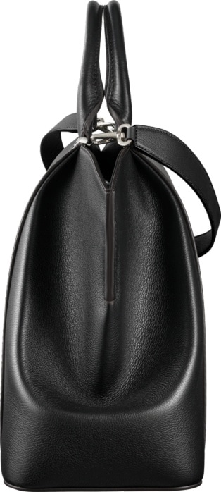 Crl C ドゥ カルティエ バッグ Mm オニキスカラー トリヨンレザー パラジウム フィニッシュ Cartier