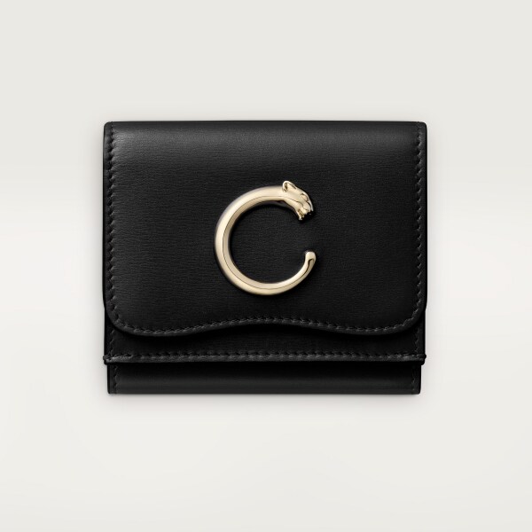 CRL3002307 - パンテール ドゥ カルティエ ミニウォレット - ブラック  