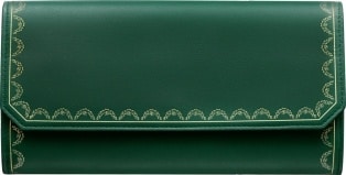 2022年おすすめな緑のお財布はCartierのガーランド ドゥ カルティエ インターナショナル ウォレットです