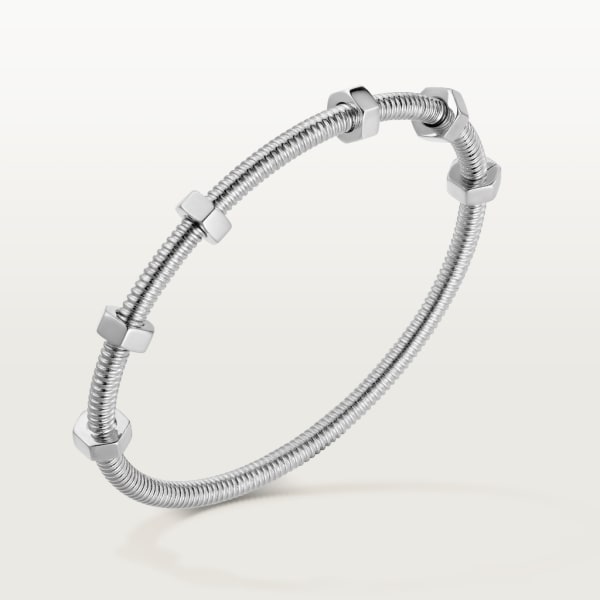 新作モデル カルティエ B ナット ホワイトゴールド 19 K18wg バングル ブレスレット エクルドゥカルティエ Cartier メンズアクセサリー Www Solidarite Numerique Fr