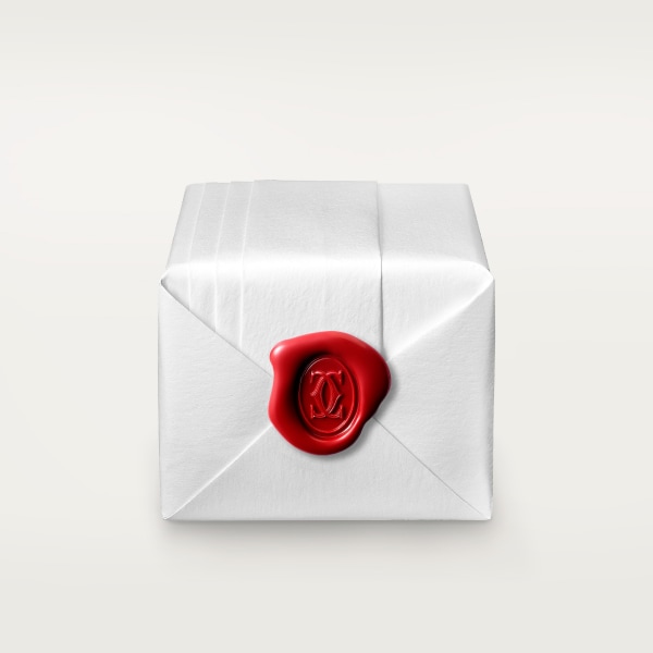 C ドゥ カルティエ ウェディングリング、幅3mm、ダイヤモンド1石 ピンクゴールド、ダイヤモンド