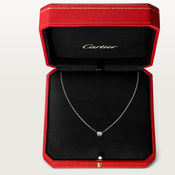 楽天市場】カルティエ【CARTIER】750（K18YG）ダイヤ1Pダムール  