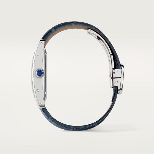 タンク アメリカン ウォッチ MM、スティール、レザー