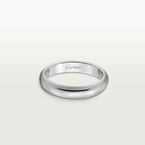 Cartier 6号　ウェディングリング　プラチナ