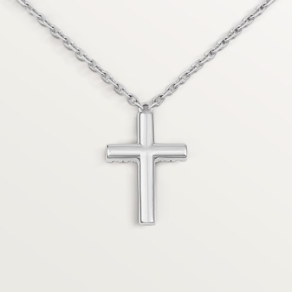Crb オンライン限定 クロス ネックレス ホワイトゴールド ダイヤモンド Cartier