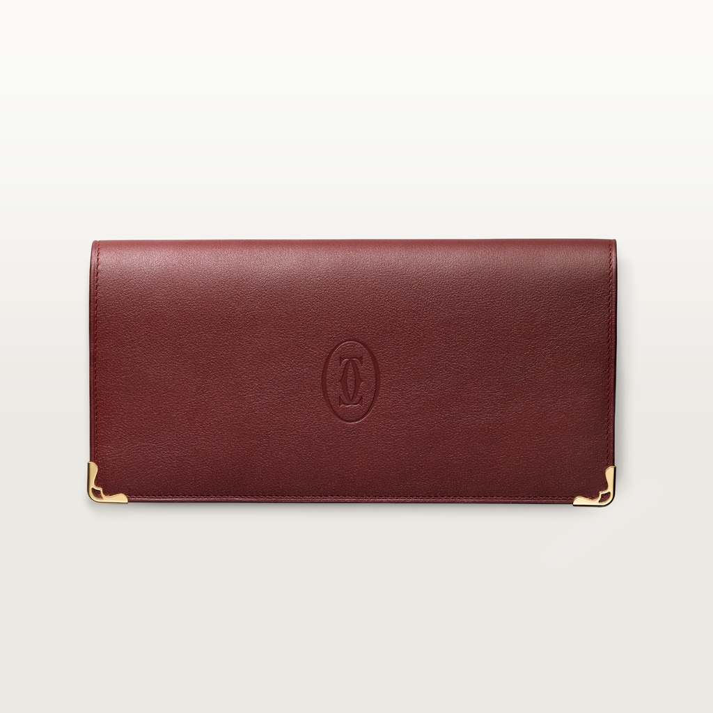40代女性に人気のレディース財布ブランドはカルティエのマスト ドゥ カルティエ インターナショナル ウォレット