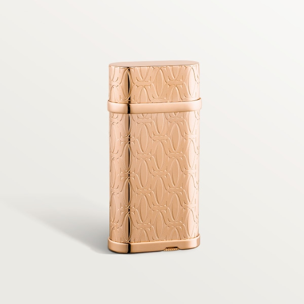 ライター メタル、ピンクゴールドフィニッシュ