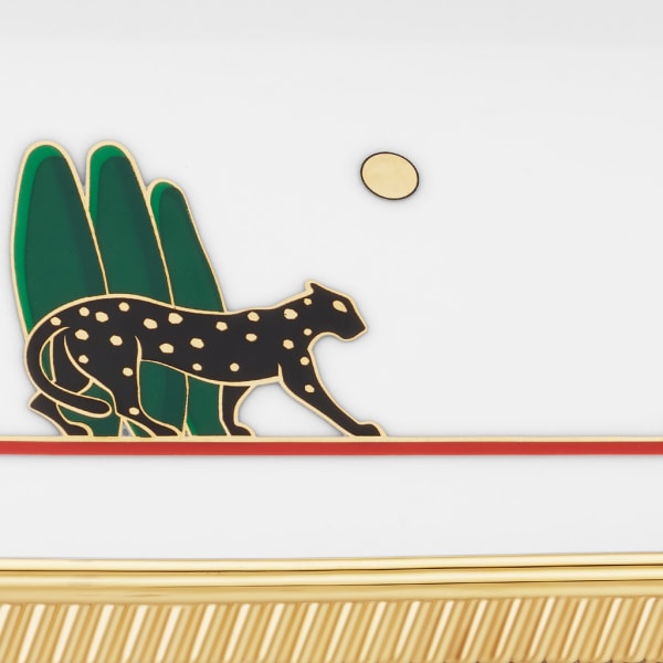 パンテール ドゥ カルティエ トリンケットトレー ポーセリン