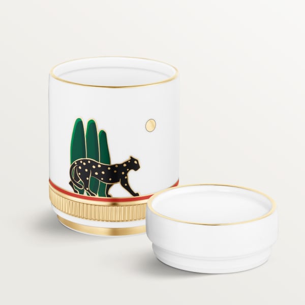 パンテール ドゥ カルティエ ティーボックス ポーセリン