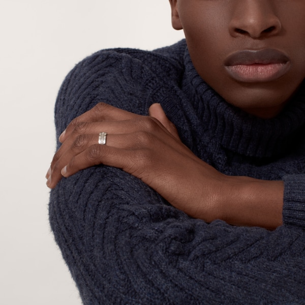 CRB4059900 - タンク フランセーズ リング - ホワイトゴールド - Cartier 