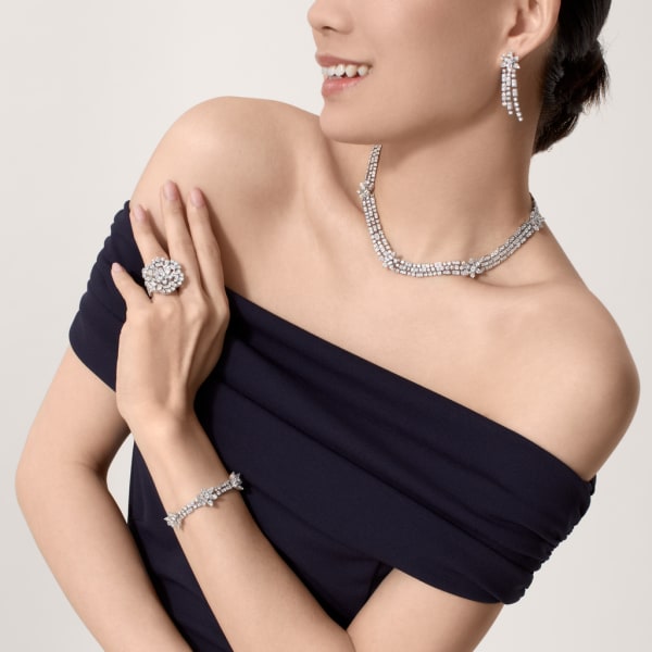 ダイヤモンド コレクション ブレスレット、ダイヤモンド、ダイヤモンド ホワイトゴールド、ダイヤモンド