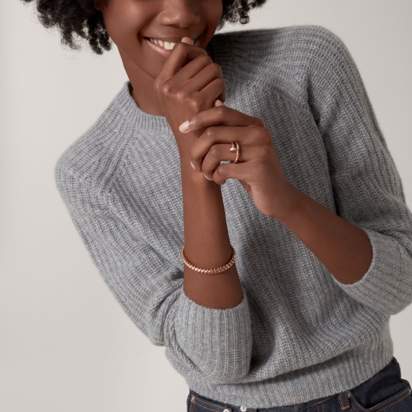 CRB6065217 - クラッシュ ドゥ カルティエ ブレスレット、MM - ピンク  