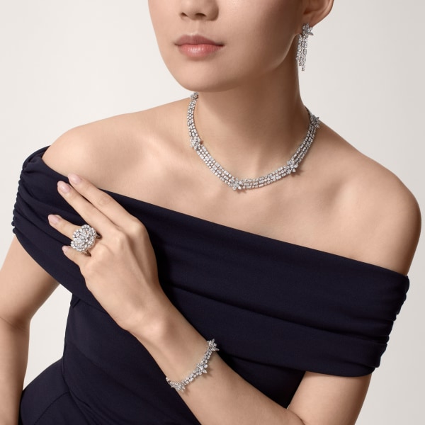 ダイヤモンド コレクション ブレスレット、ダイヤモンド、ダイヤモンド ホワイトゴールド、ダイヤモンド