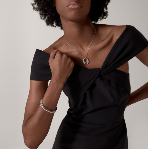 CRN7424287 - エタンセル ドゥ カルティエ ネックレス - ホワイト  