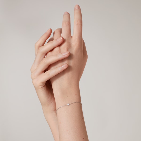 CRB6045517 - カルティエ ダムール ブレスレット、XS - ホワイト  