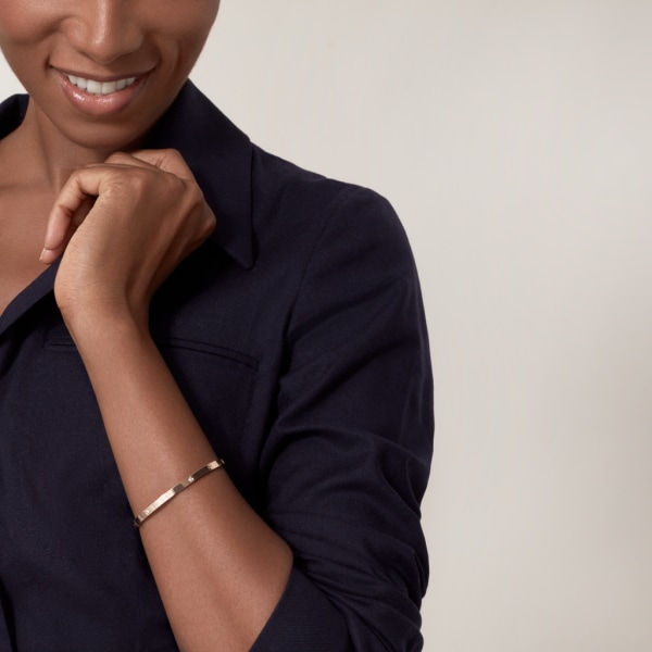 CRB6047617 - LOVE ブレスレット、スモールモデル、ダイヤモンド6石  