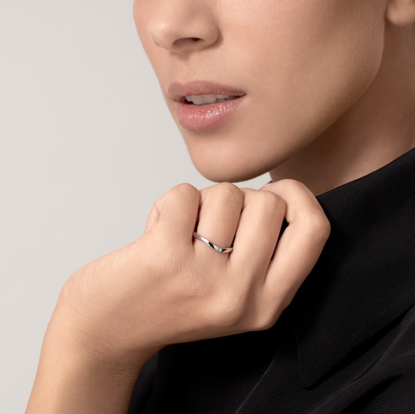 美品✳︎ カルティエ バレリーナ ウェディングリング プラチナ ダイヤ3  