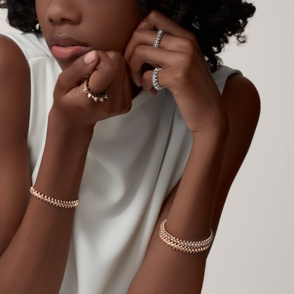 CRB4233100 クラッシュ ドゥ カルティエ リング、SM ホワイトゴールド Cartier