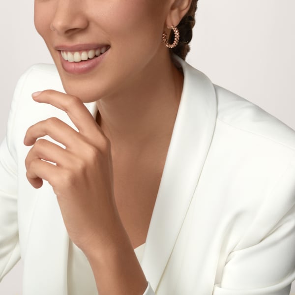 CRB8301415 - クラッシュ ドゥ カルティエ イヤリング、SM - ピンク  