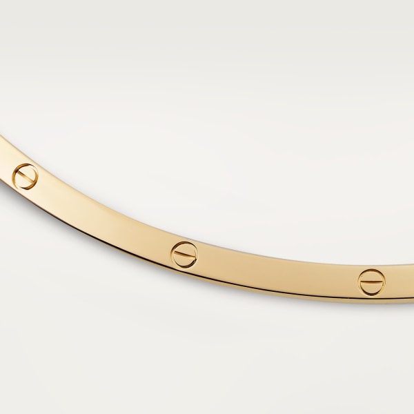 CRB7224761 - LOVE トルク ネックレス - イエローゴールド - Cartier