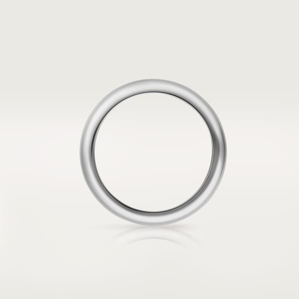 1895 ウェディングリング、幅4mm プラチナ