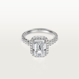 カルティエ Cartier デスティネ リング ダイヤモンド 0.52ct