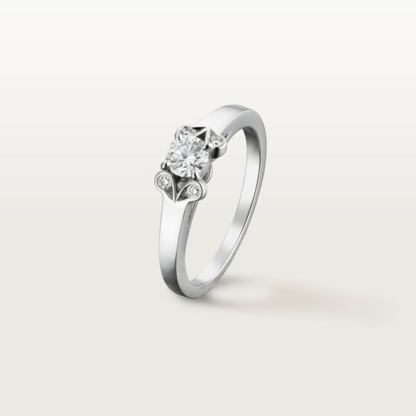 CRN4197600 - バレリーナ ソリテール - プラチナ、ダイヤモンド - Cartier