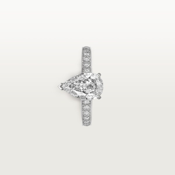 1895 ソリテール リング プラチナ、ダイヤモンド