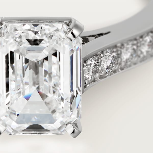 1895 ソリテール リング プラチナ、ダイヤモンド