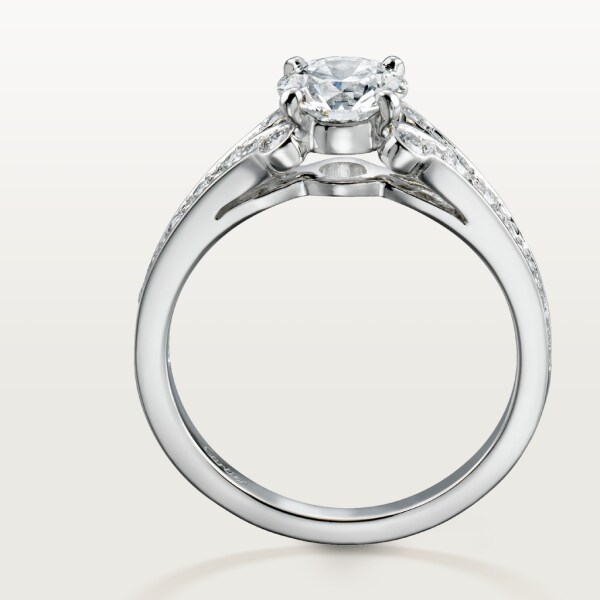 CRN4196900 - バレリーナ ソリテール - プラチナ、ダイヤモンド - Cartier