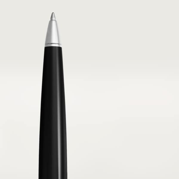 サントス デュモン ボールペン ブラック コンポジット、メタル