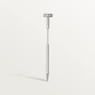 ジュスト アン クル タイピン ホワイトゴールド、ダイヤモンド