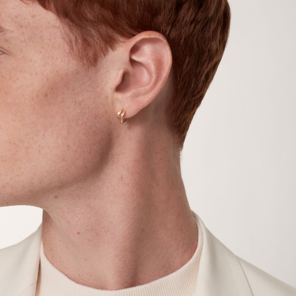 CRB8301446 - ジュスト アン クル イヤリング - イエローゴールド  