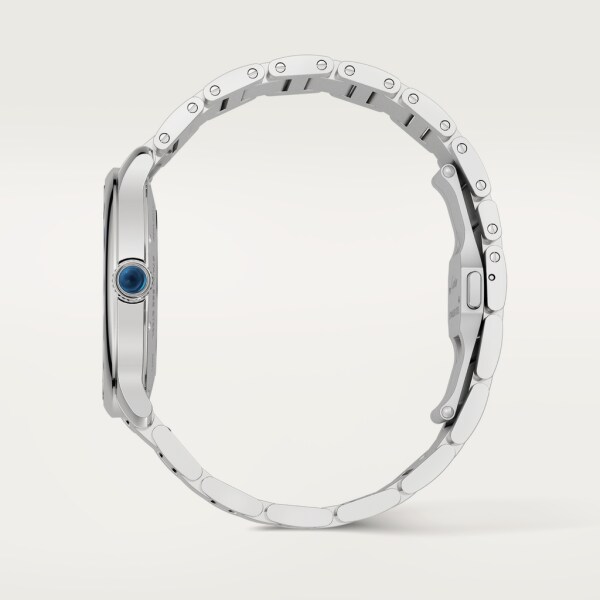 ロンド マスト ドゥ カルティエ 40mm、自動巻きムーブメント、スティール