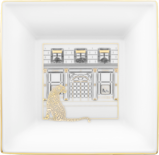 パンテール ドゥ カルティエ トリンケットトレー ラペ通り13番地のブティック限定 日本未発売？ ポーセリン