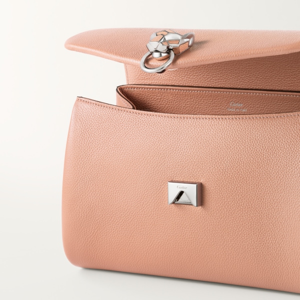 パンテール ドゥ カルティエ チェーンバッグ スモール
 ブラッシュ カーフスキン、パラジウムフィニッシュ
