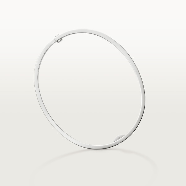 Love ブレスレット、スモールモデル、ダイヤモンド10石 ホワイトゴールド、ダイヤモンド