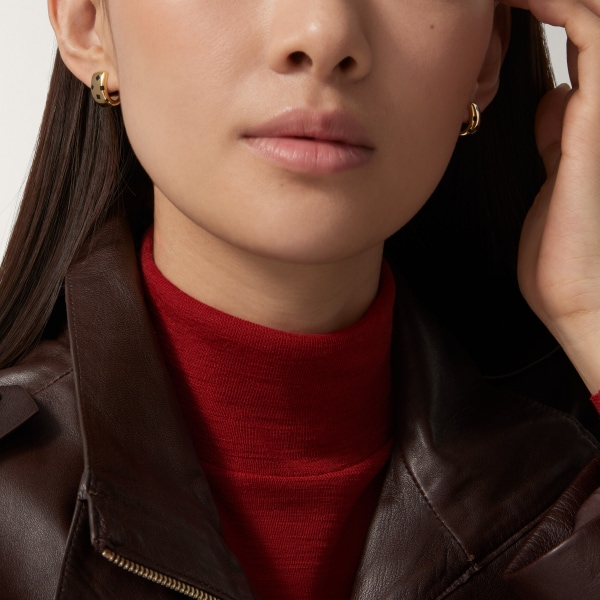 パンテール ドゥ カルティエ イヤリング イエローゴールド、ラッカー 