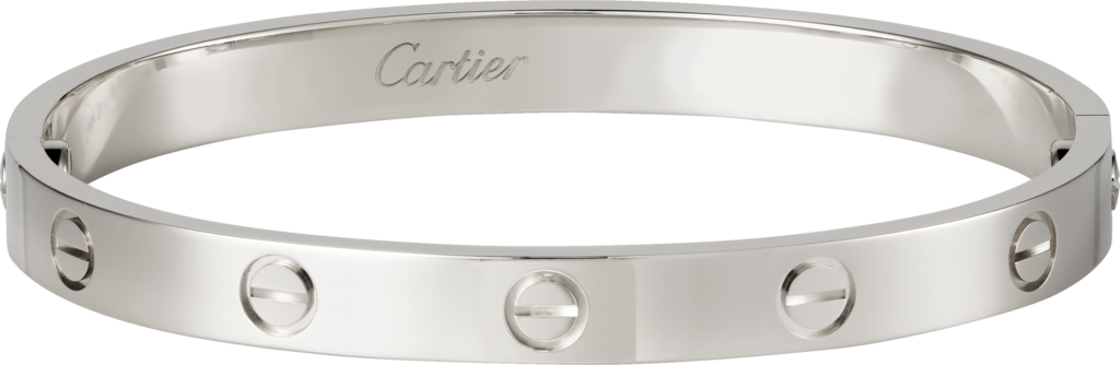 cartier bracelet love silver