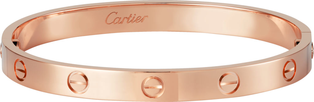 cartier love rose gold bracelet